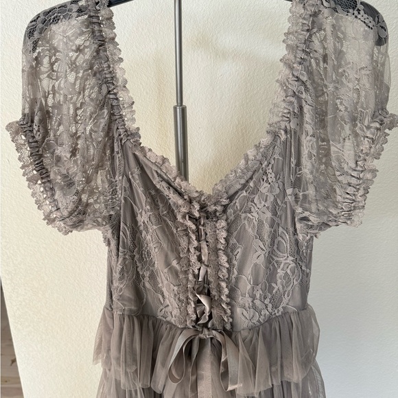 Amy Jane London Sofia Maxi Dress in Grey - Picture 4 of 9